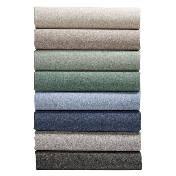 Draps-housses en jersey gris