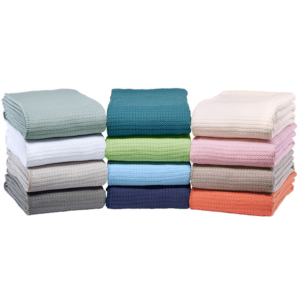 Living Home Couverture d'été, légère et aérée , pomme