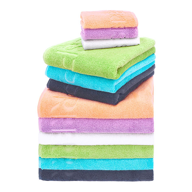 Linges éponge Esprit aux beaux coloris , marine